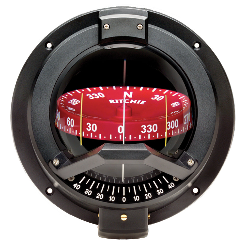 Ritchie BN-202 Navigator Compass - Bulkhead Mount - Black [BN-202] - Cape Marine & Vehicle Accessories LLC