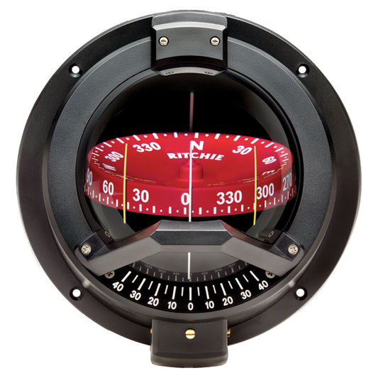 Ritchie BN-202 Navigator Compass - Bulkhead Mount - Black [BN-202] - Cape Marine & Vehicle Accessories LLC