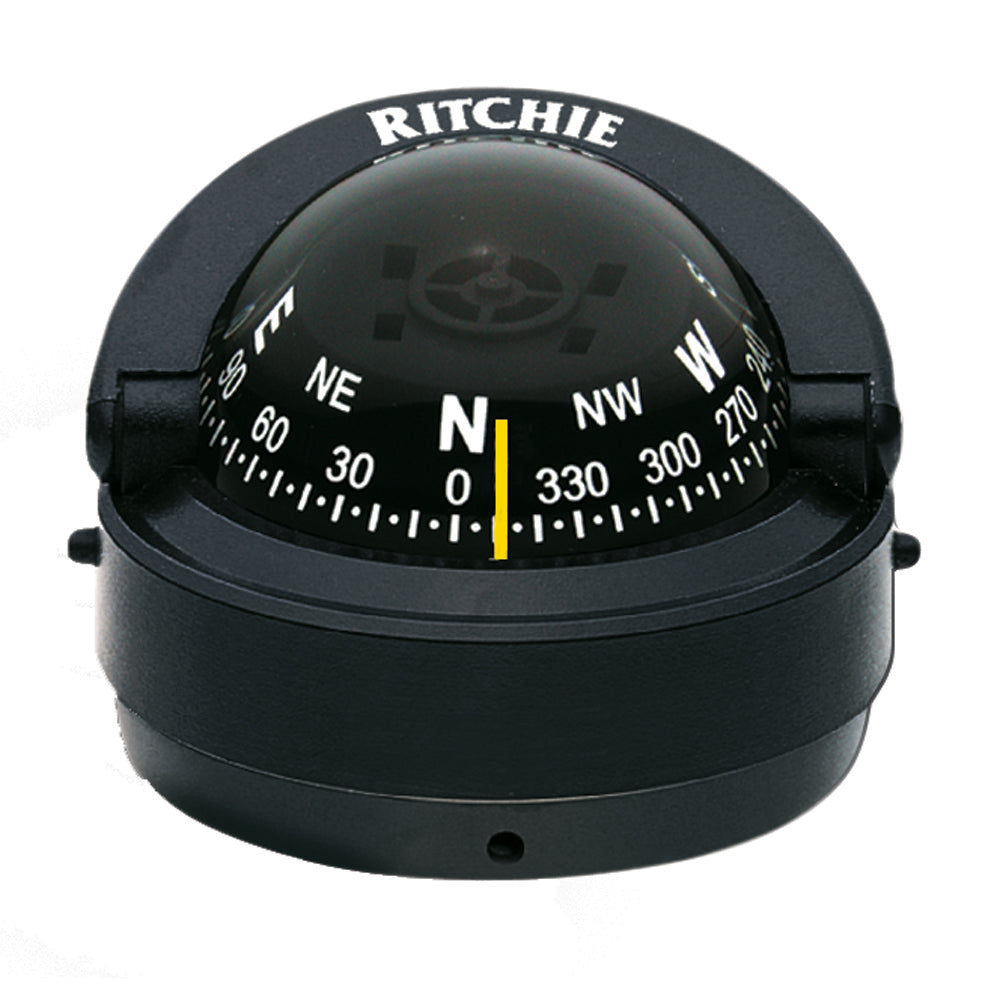 Ritchie S-53 Explorer Compass - Surface Mount - Black [S-53] - Cape Marine & Vehicle Accessories LLC