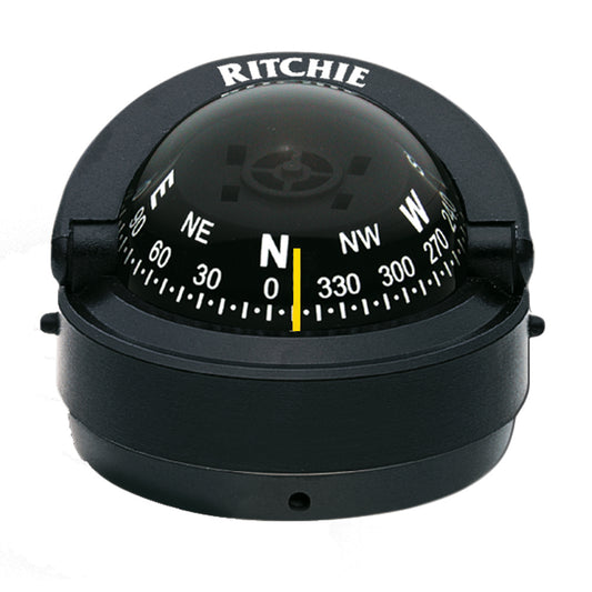 Ritchie S-53 Explorer Compass - Surface Mount - Black [S-53] - Cape Marine & Vehicle Accessories LLC