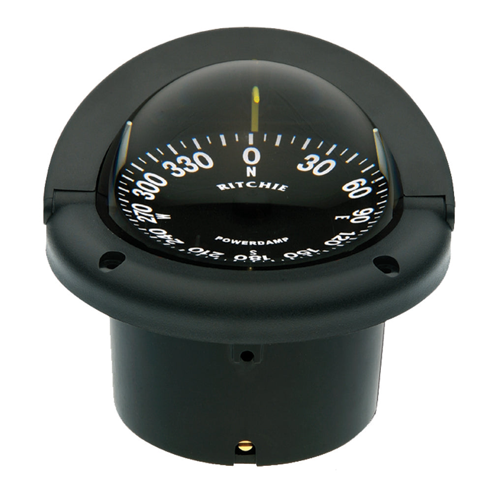 Ritchie HF-742 Helmsman Compass - Flush Mount - Black [HF-742] - Cape Marine & Vehicle Accessories LLC