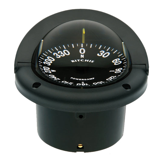 Ritchie HF-742 Helmsman Compass - Flush Mount - Black [HF-742] - Cape Marine & Vehicle Accessories LLC
