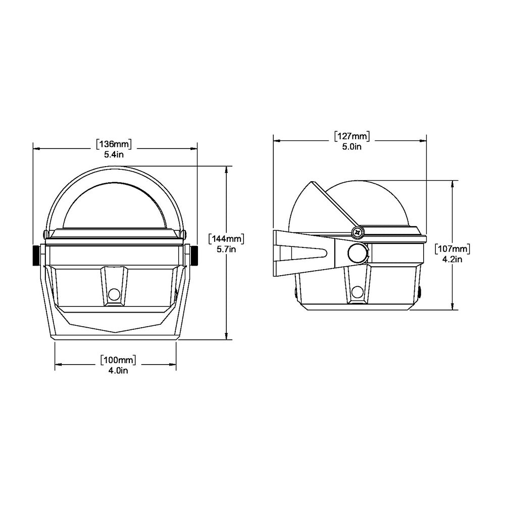 Ritchie B-81 Voyager Compass - Bracket Mount - Black [B-81] - Cape Marine & Vehicle Accessories LLC