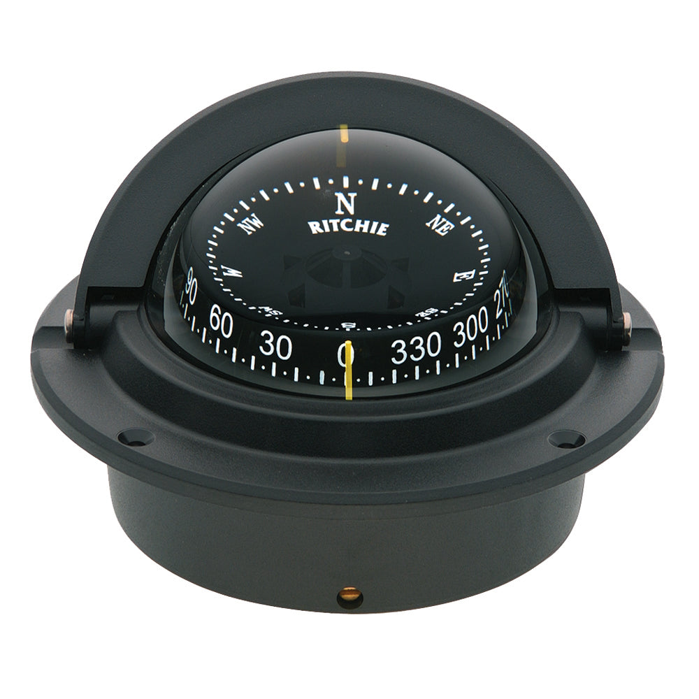 Ritchie F-83 Voyager Compass - Flush Mount - Black [F-83] - Cape Marine & Vehicle Accessories LLC