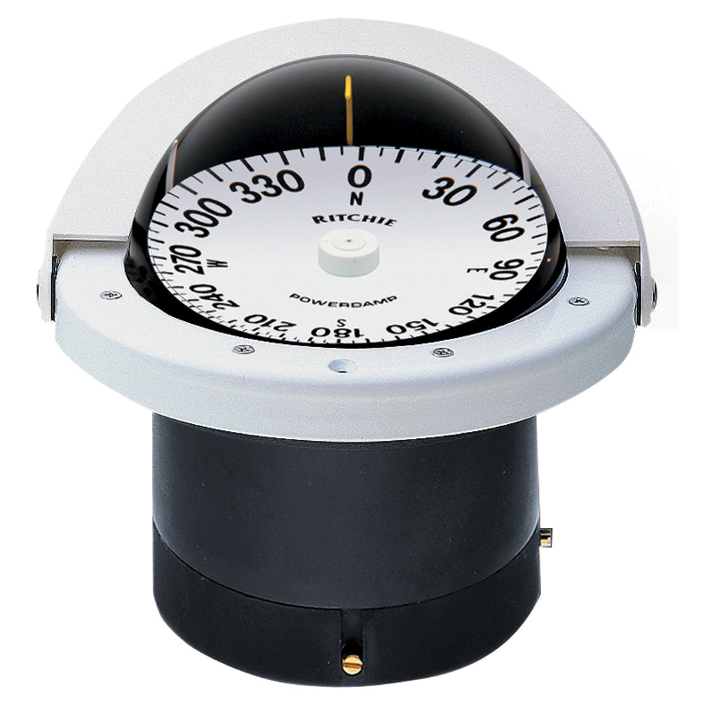 Ritchie FN-201W Navigator Compass - Flush Mount - White [FNW-201] - Cape Marine & Vehicle Accessories LLC