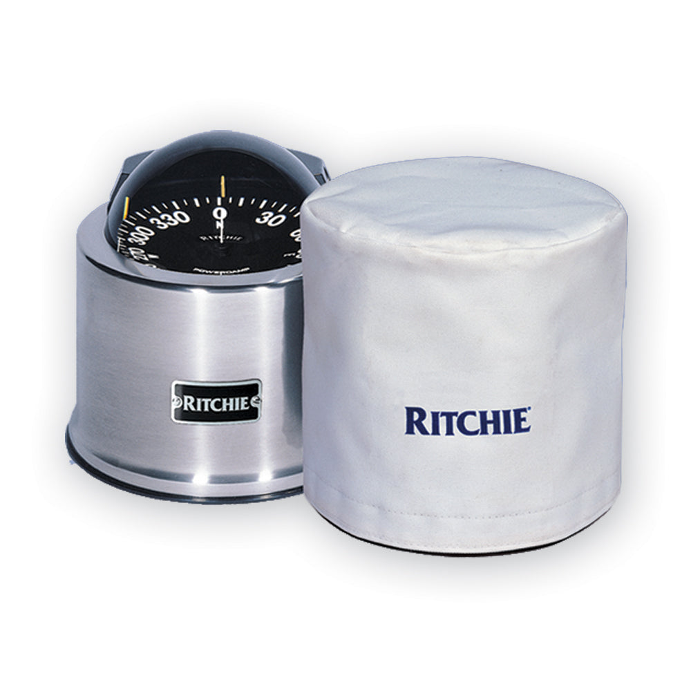 Ritchie GM-5-C 5" GlobeMaster Binnacle Mount Compass Cover - White [GM-5-C] - Cape Marine & Vehicle Accessories LLC