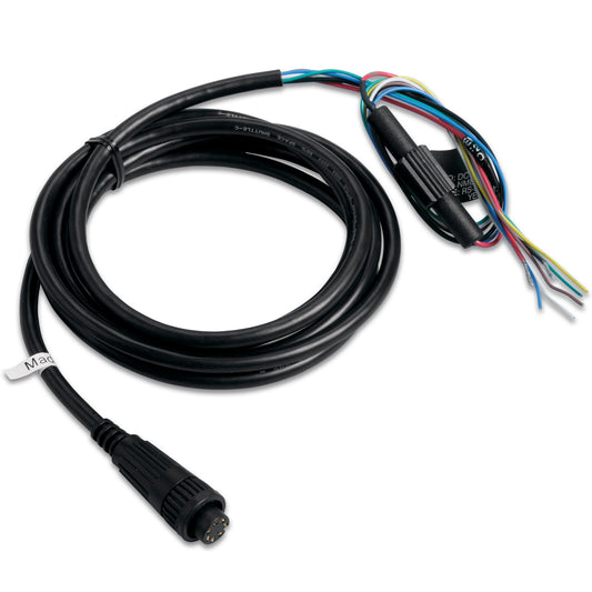 Garmin Power/Data Cable - Bare Wires f/Fishfinder 320C, GPS Series & GPSMAP Series [010-10083-00] - Cape Marine & Vehicle Accessories LLC