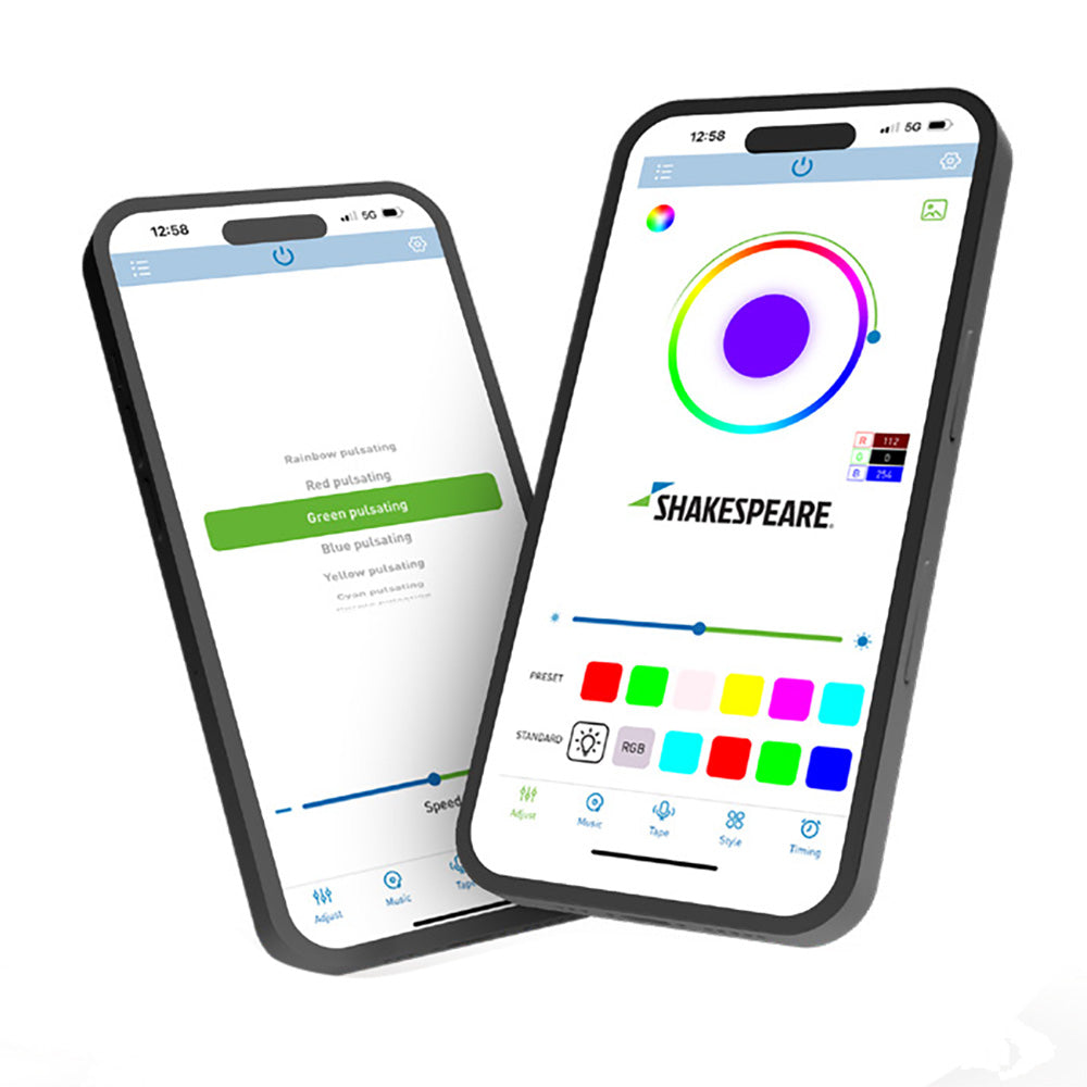 Shakespeare Comm-Light VHF Lighted Antenna - 6' 6" [CL-6]