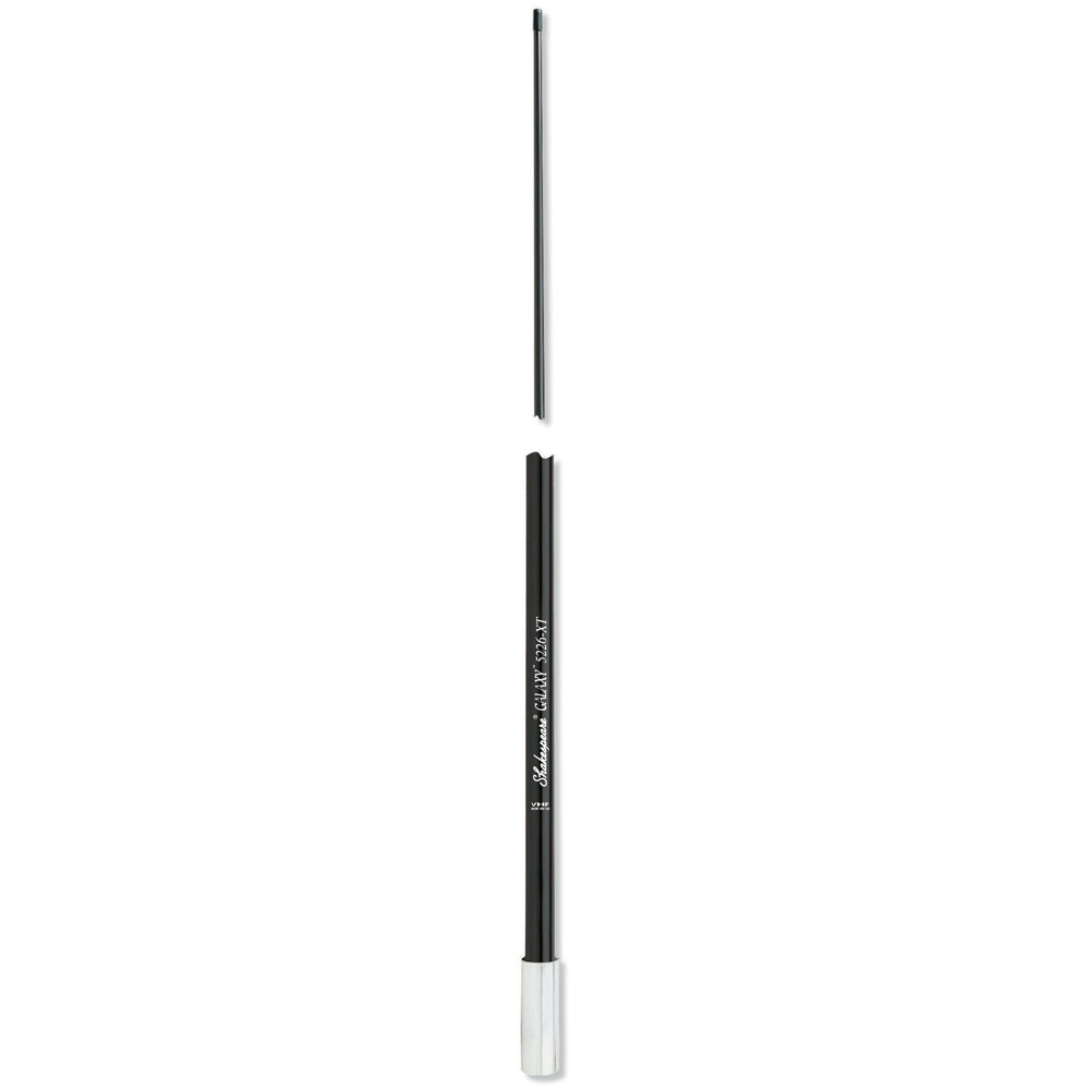 Shakespeare 5226-XT 8' Black VHF Antenna [5226-XT] - Cape Marine & Vehicle Accessories LLC