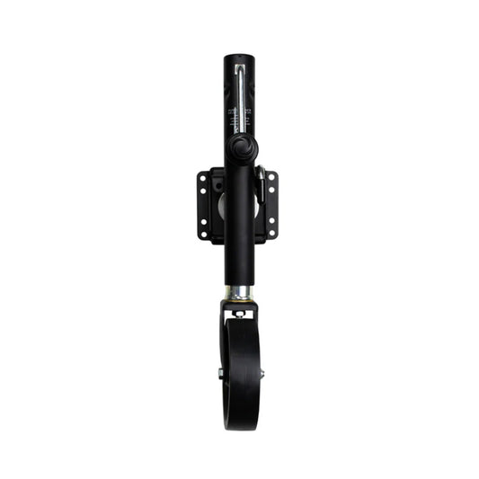 Powerwinch Select Series Jack - 1500lb, Bolt-On, Single Wheel, Carbon Black [21400-J-1500-B1-B-R]