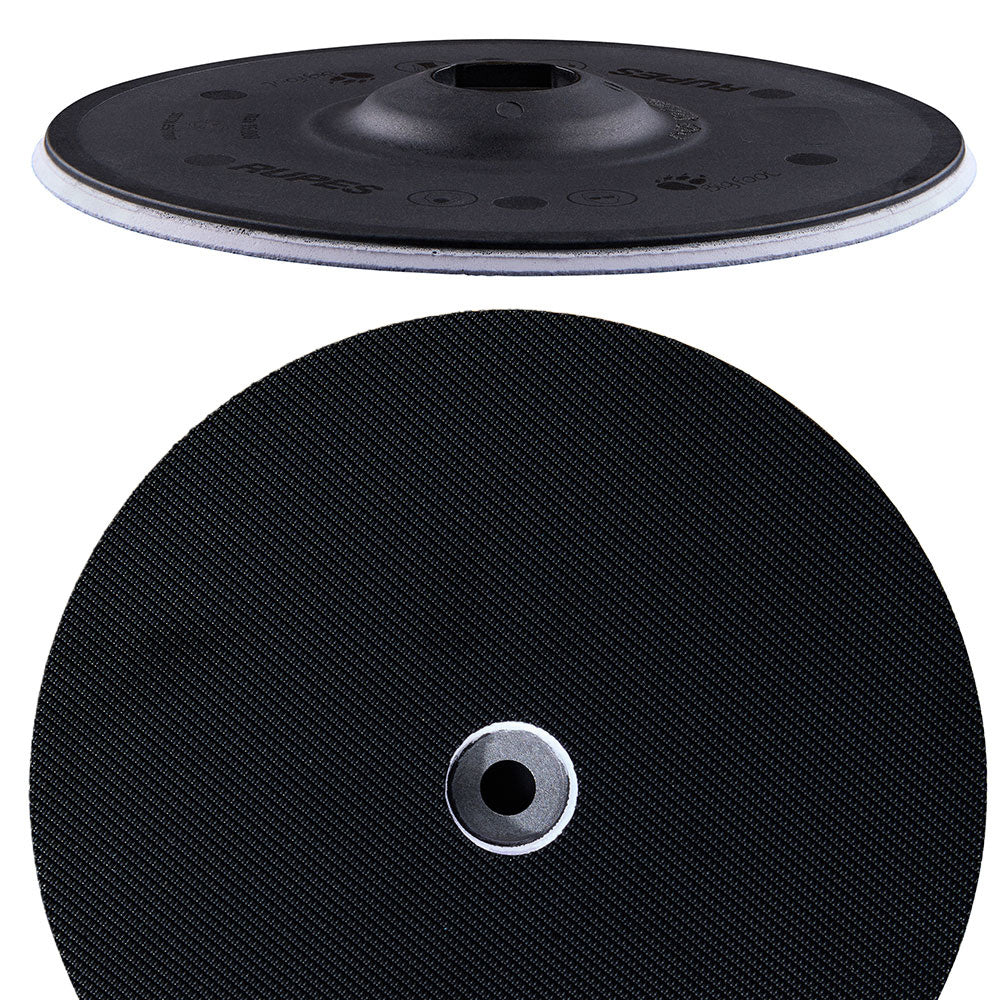 RUPES PrecisionPro Backing Plate - 125mm/5" - Velcro M8 Bolt  Shroud Lubricant [980.720/C]