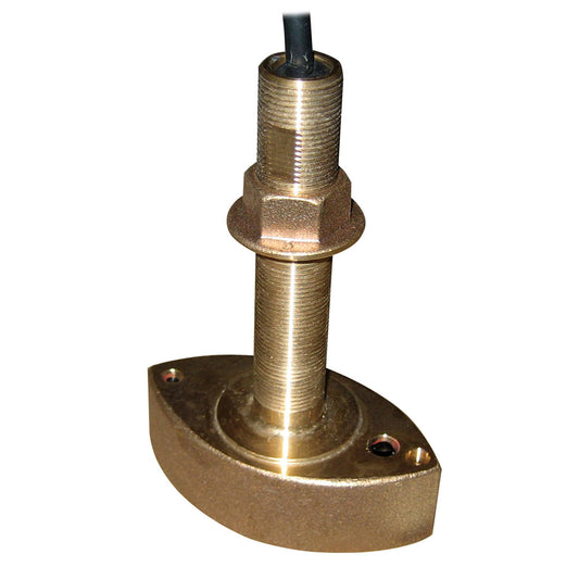 Furuno 525T-BSD Bronze Thru-Hull Transducer w/Temp, 600W (10-Pin) [525T-BSD] - Cape Marine & Vehicle Accessories LLC
