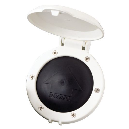 Maxwell P19007 Covered Footswitch  (White) [P19007] - Cape Marine & Vehicle Accessories LLC