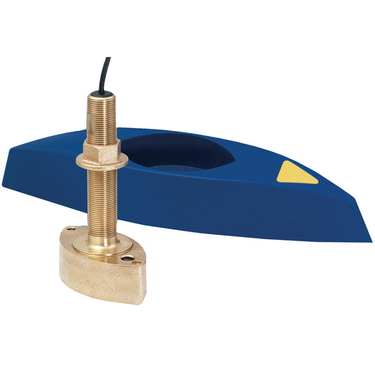 Raymarine B45 Bronze Thru-Hull w/Fairing Block f/ST60 [E26019-PZ] - Cape Marine & Vehicle Accessories LLC