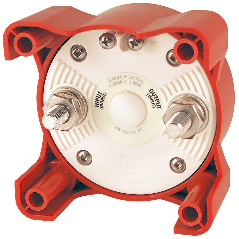 Blue Sea 9004e e-Series Battery Switch Single Circuit ON/OFF w/Alternator Field Disconnect [9004E] - Cape Marine & Vehicle Accessories LLC