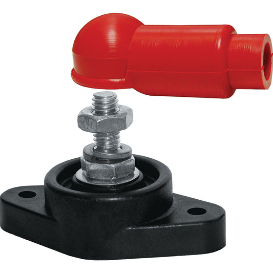 Blue Sea 2001 Power Post High Amperage Cable Connector 1/4" Stud [2001] - Cape Marine & Vehicle Accessories LLC
