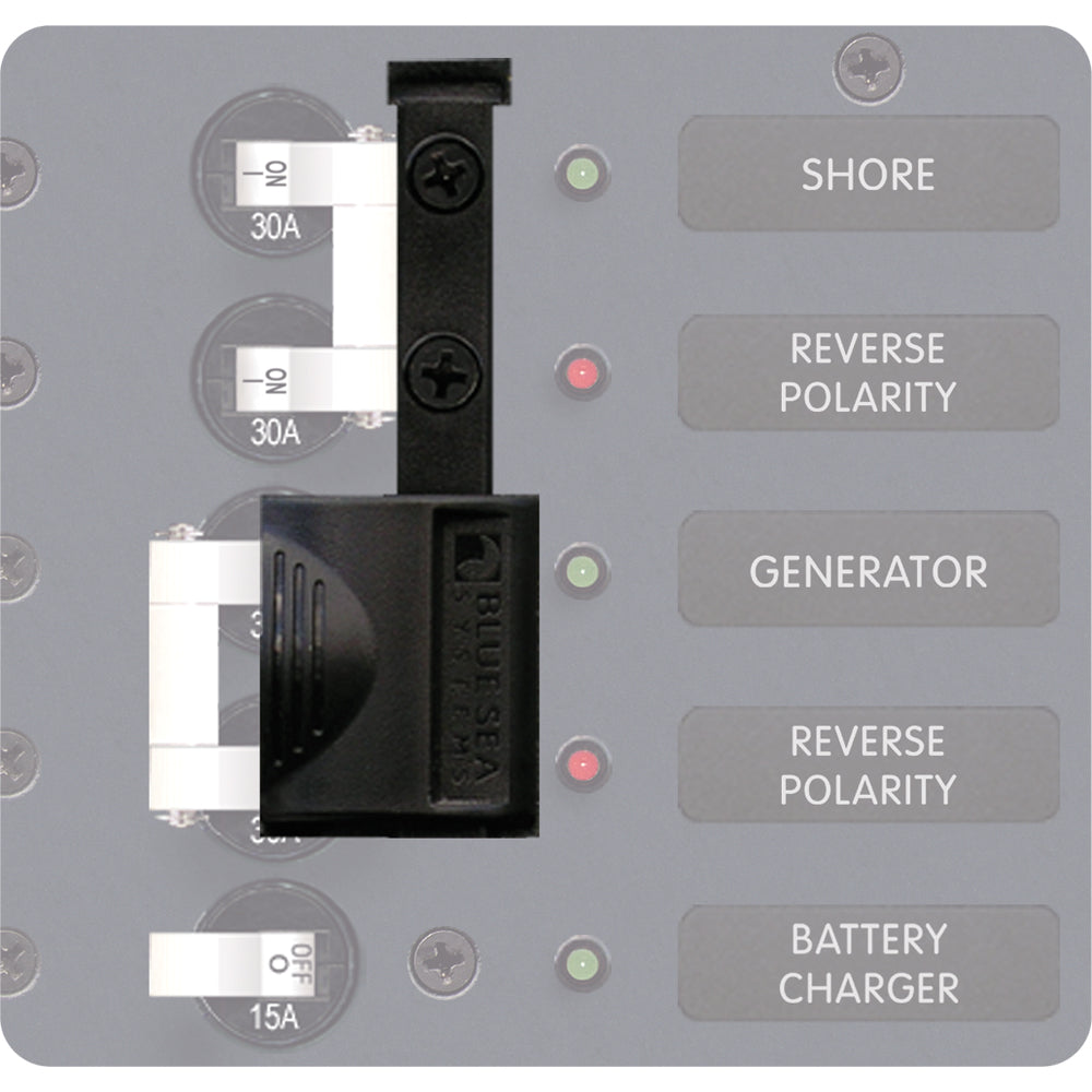 Blue Sea 4125 AC A-Series Circuit Breaker Lockout Slide [4125] - Cape Marine & Vehicle Accessories LLC