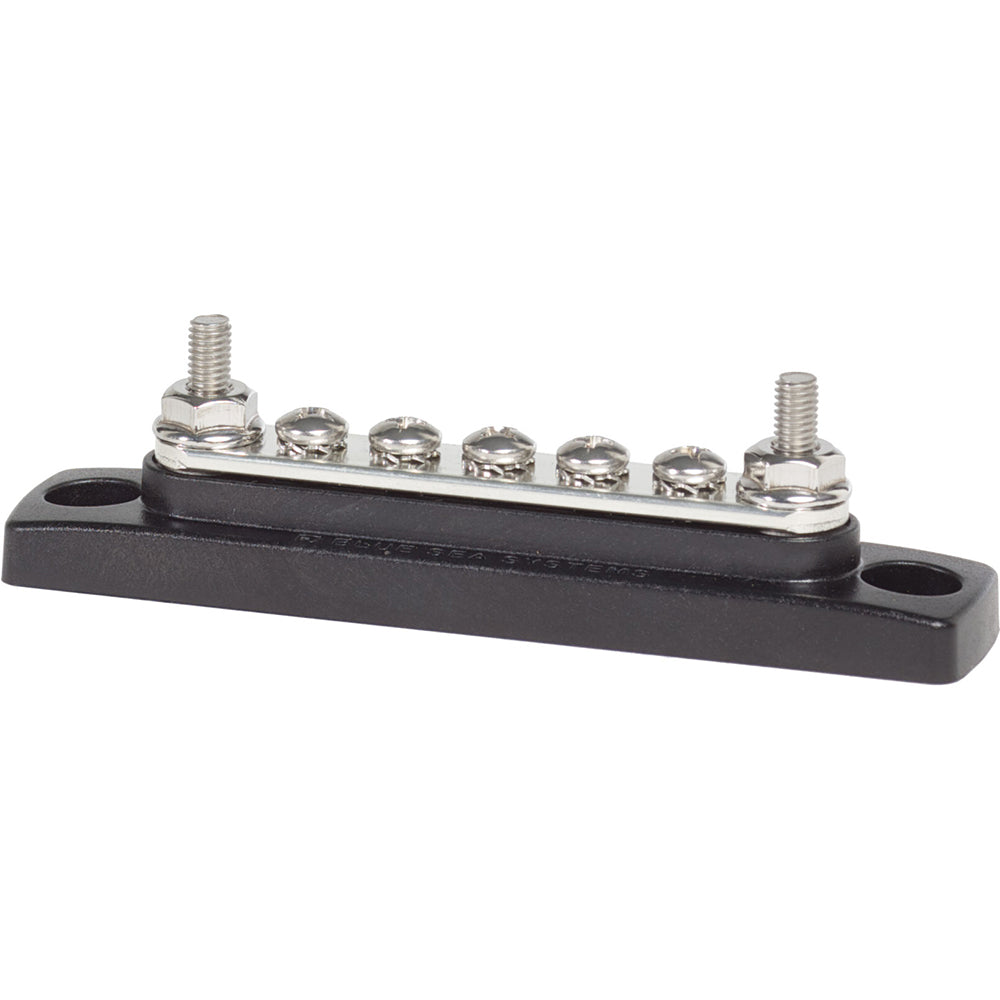 Blue Sea 2304 MiniBus 100 Ampere Common BusBar 5 x 8-32 Screw Terminal [2304] - Cape Marine & Vehicle Accessories LLC