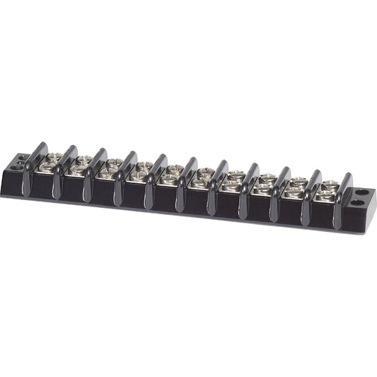 Blue Sea 2510 Terminal Block 30AMP - 10 Circuit [2510] - Cape Marine & Vehicle Accessories LLC