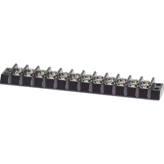 Blue Sea 2512 Terminal Block 30AMP - 12 Circuit [2512] - Cape Marine & Vehicle Accessories LLC