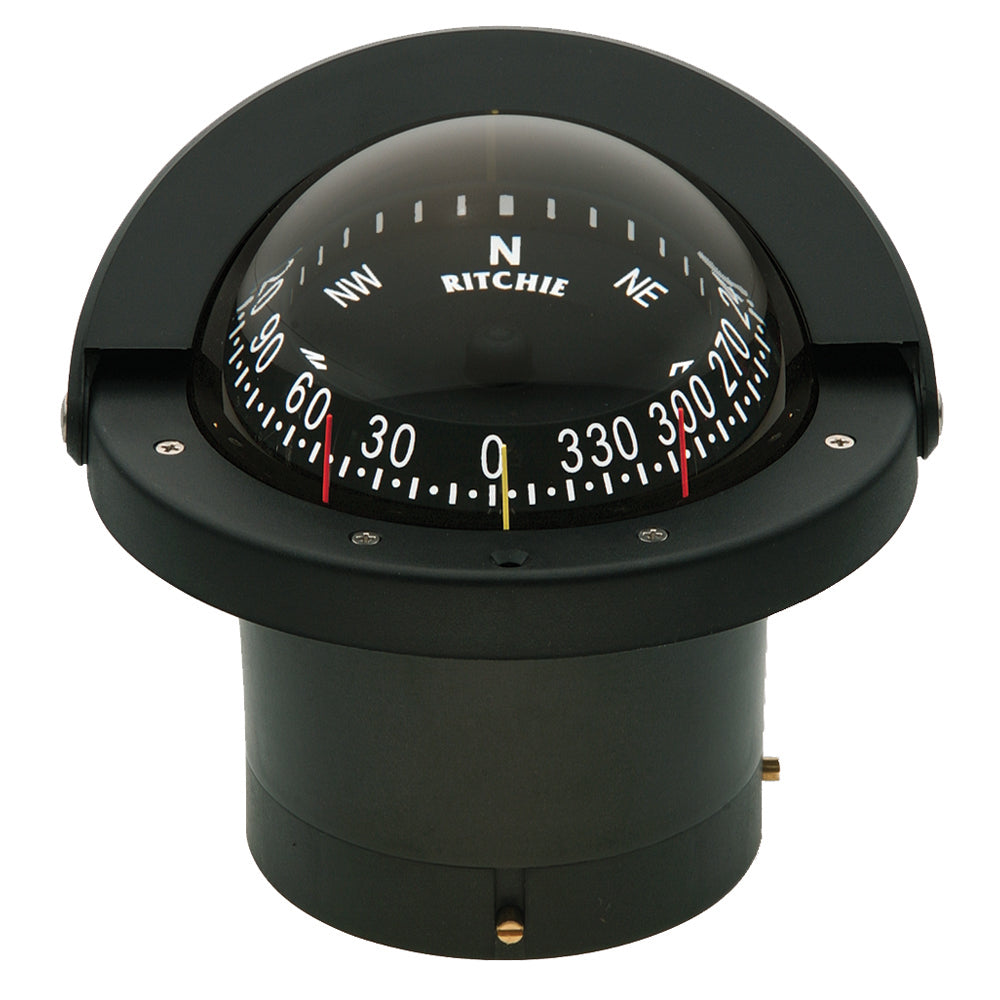 Ritchie FN-203 Navigator Compass - Flush Mount - Black [FN-203] - Cape Marine & Vehicle Accessories LLC