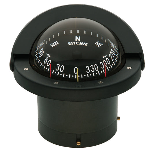 Ritchie FN-203 Navigator Compass - Flush Mount - Black [FN-203] - Cape Marine & Vehicle Accessories LLC