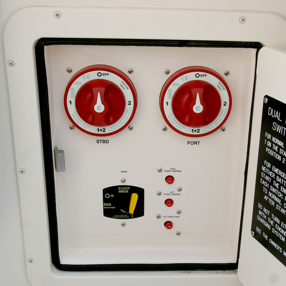 Blue Sea 9001e e-Series Battery Switch Selector [9001E] - Cape Marine & Vehicle Accessories LLC