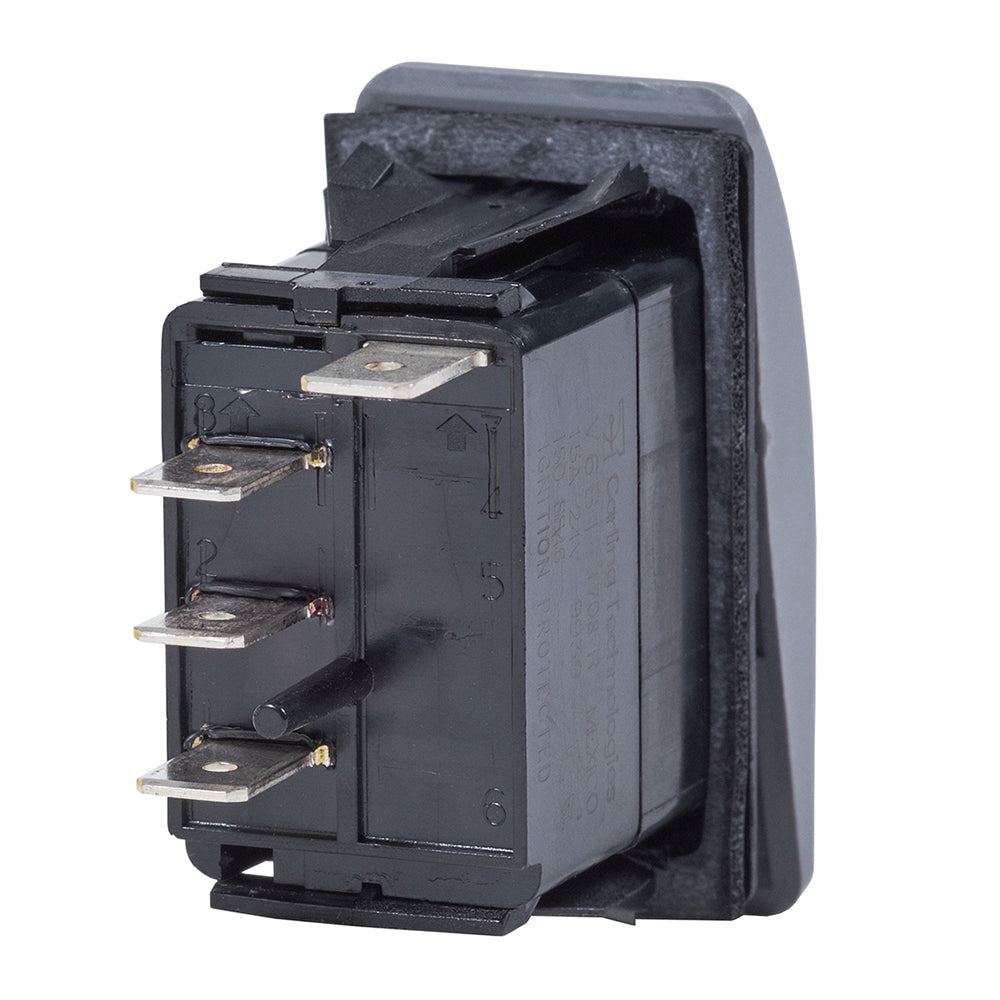 Blue Sea 8232 Water Resistant Contura III Switch - ON-OFF-ON - Grey [8232]