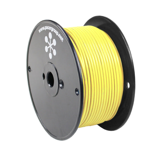 Pacer Yellow 18 AWG Primary Wire - 250  [WUL18YL-250]